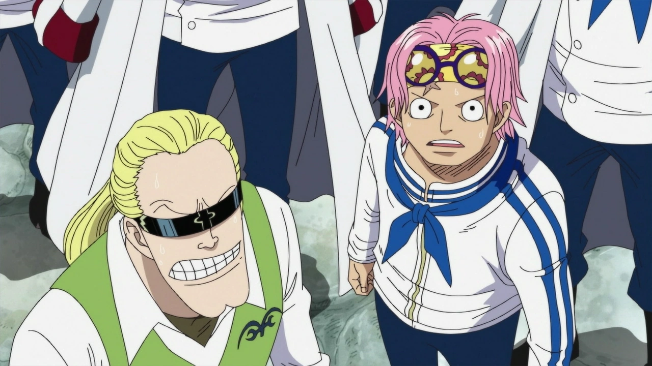 Изображение Coby and Helmeppo at Marineford.png One Piece Wiki