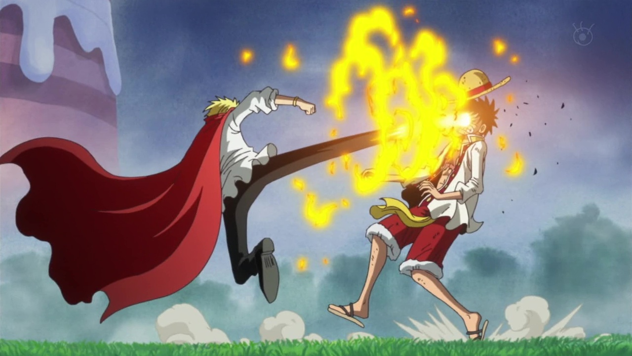One Piece Wallpaper One Piece Luffy Vs Sanji Part 1 | Images and Photos ...