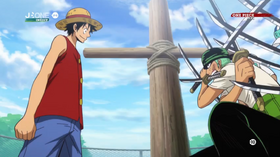 Luffy Zoro