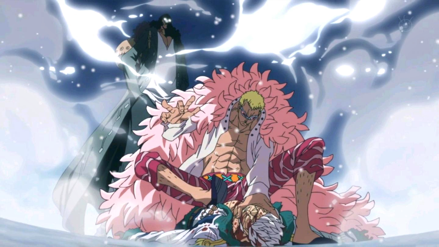 Imagen Kuzan sorprende a Doflamingo.png One Piece Wiki FANDOM