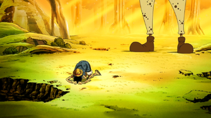 Luffy desolado