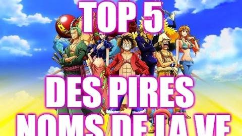 One Piece - Top 5 des pires noms de la VF !