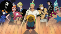 La décision de Luffy