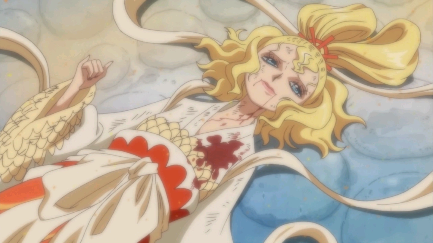 Imagen Otohime antes de morir.png One Piece Wiki FANDOM powered