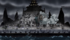 Shiki Devastated Marineford