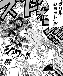 Sanji Kicks the Kraken