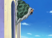Trebol stuck to the wall