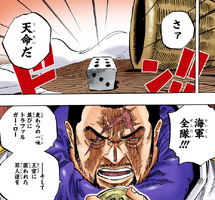 Issho decide arrestar a los piratas