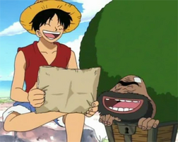 Gaimon y Luffy