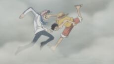 Luffy Contra Coby