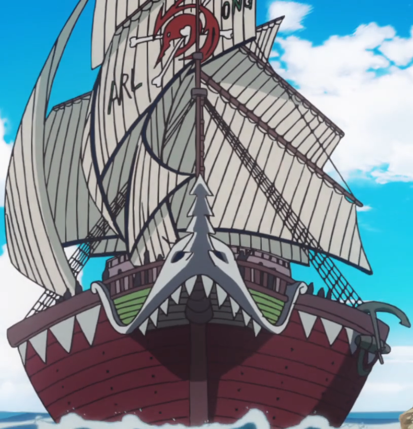 pirate shark ship