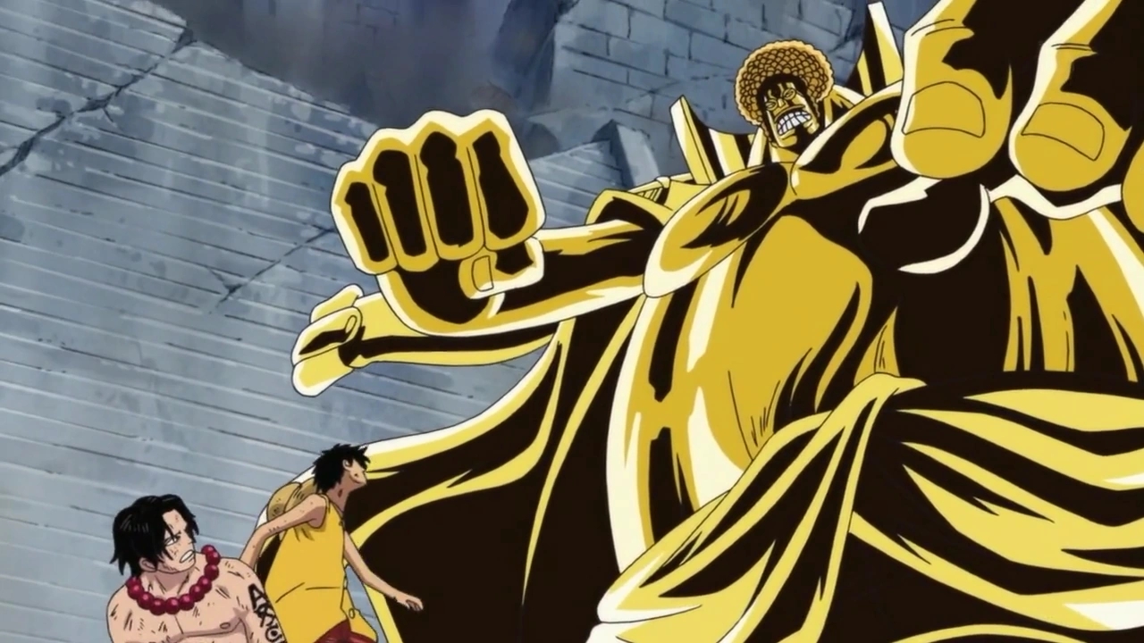 One Piece Shiki Vs Garp And Sengoku