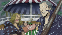 Red Hair Pirates Watch Shanks Clash with Whitebeard