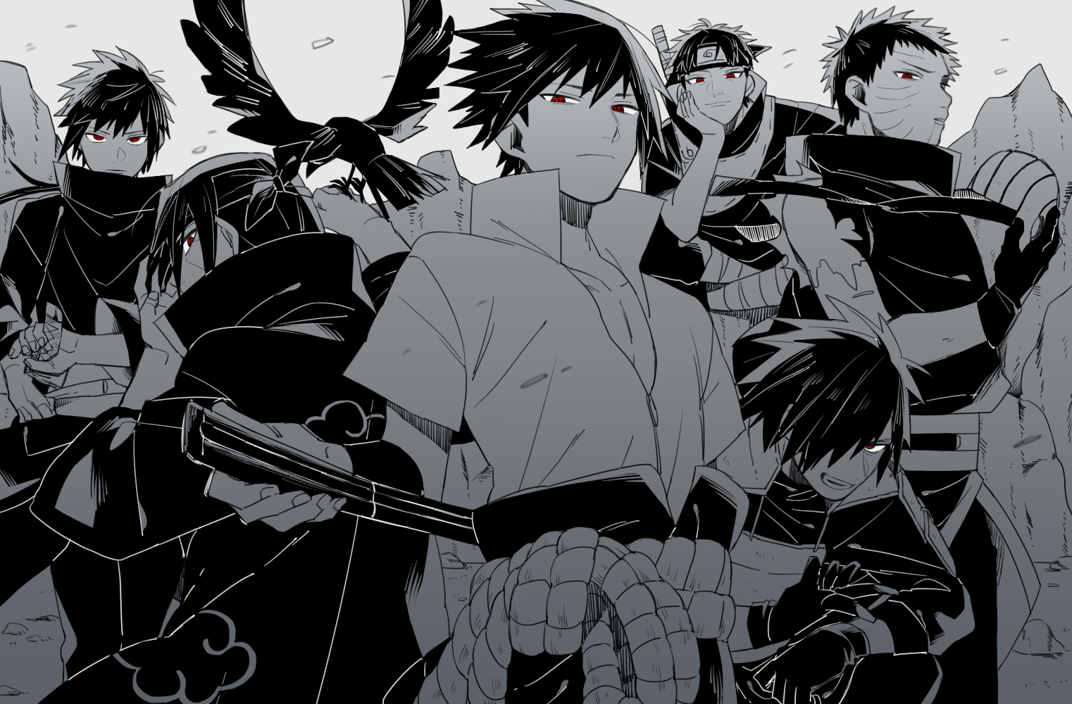 image uchiha clan full 2217226 png onepiece fanon wiki fandom