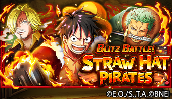 Blitz Battle Straw Hat Pirates One Piece Treasure Cruise Wiki - one piece roblox straw hat