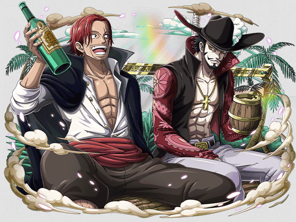 Shanks & Mihawk World's Leading Two Swordsmen | One Piece ...