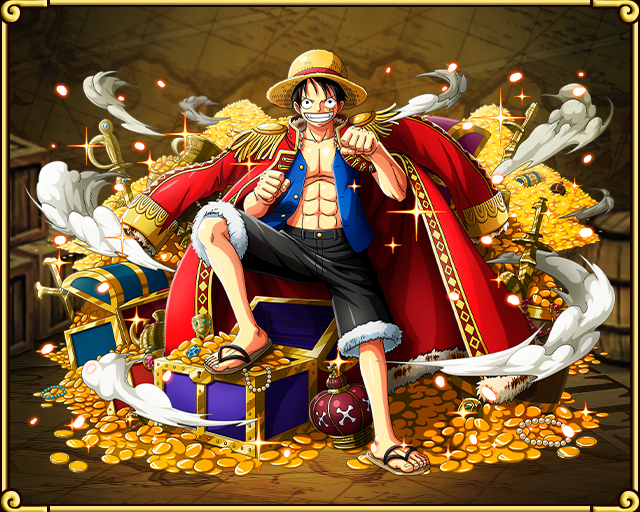 one piece luffy king