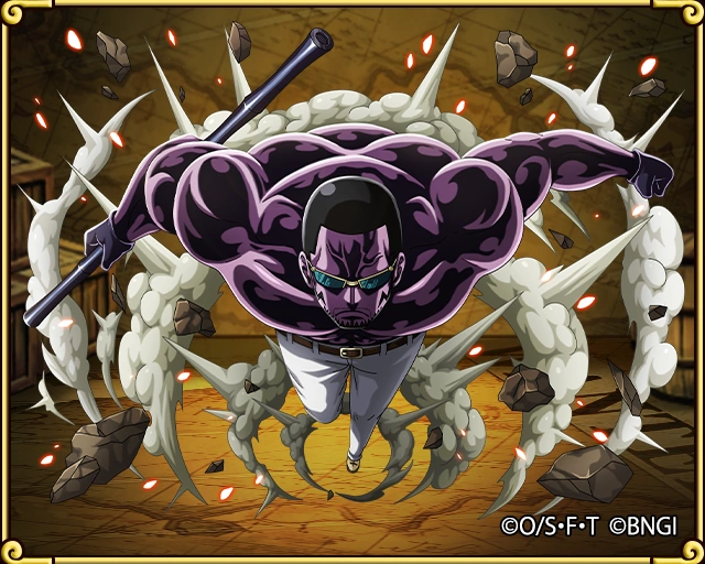 Bamboo Demon Vergo Top Donquixote Family Officer One Piece Treasure