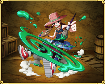 Miss Goldenweek Colors Trap Calming Green One Piece Treasure Cruise Wiki Fandom