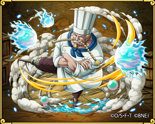 Zeff The Ferocious Fighting Cooks' Caretaker  One Piece Treasure