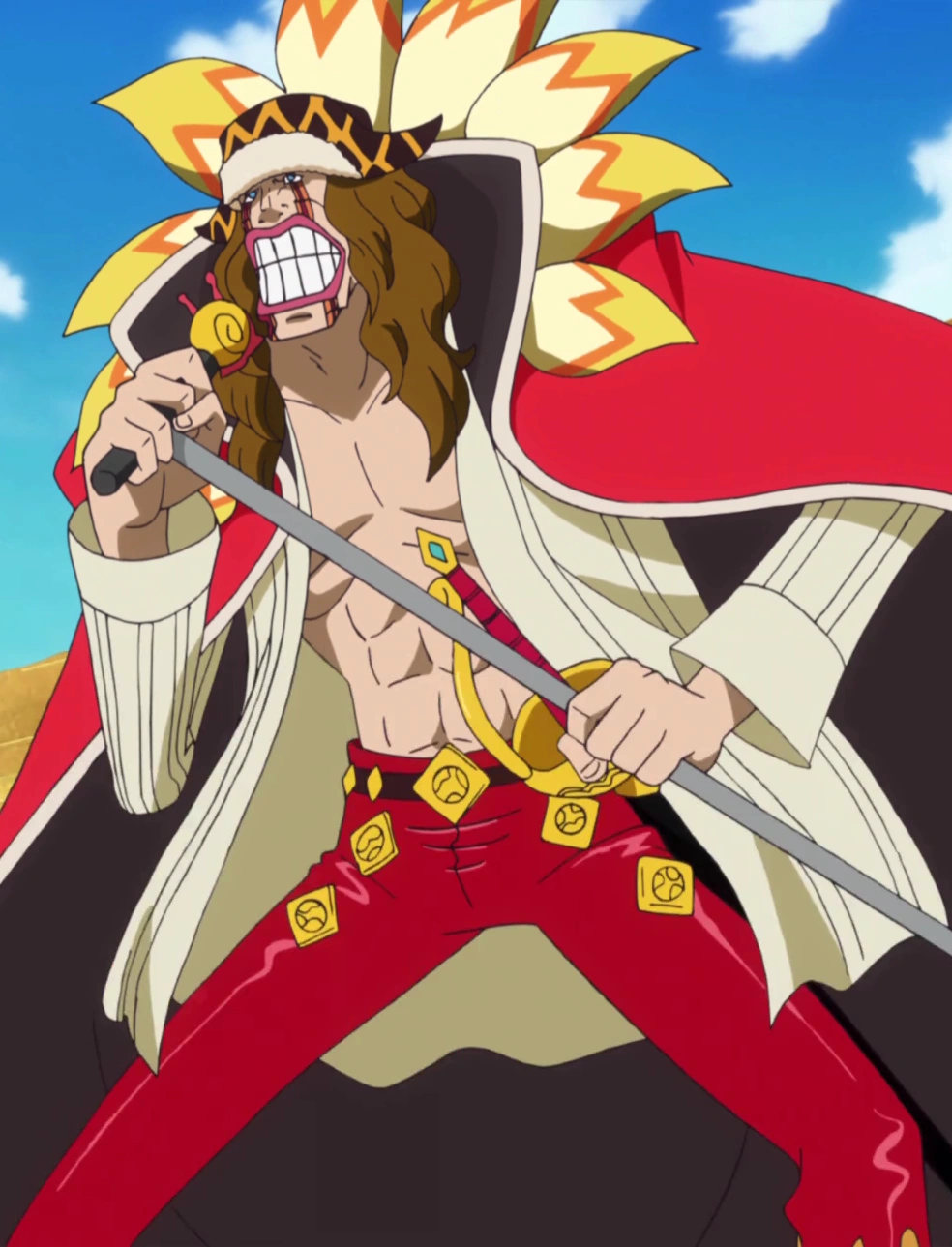 Image Diamante Using Microphone png One Piece X Fairy Tail Wiki 