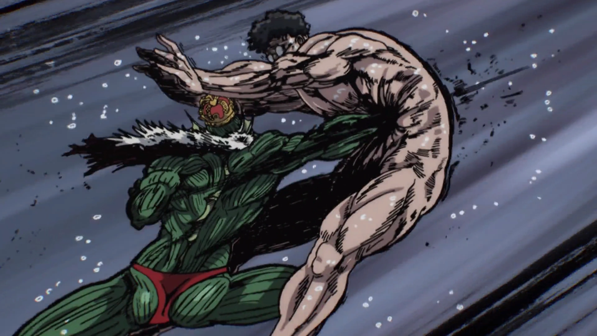 Imagen Sea King punches Pri Pri.png Wiki Onepunchman FANDOM