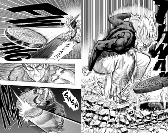Garou Vs Metal Bat One Punch Man Wiki Fandom