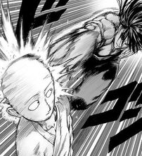 Suiryu golpea a Saitama
