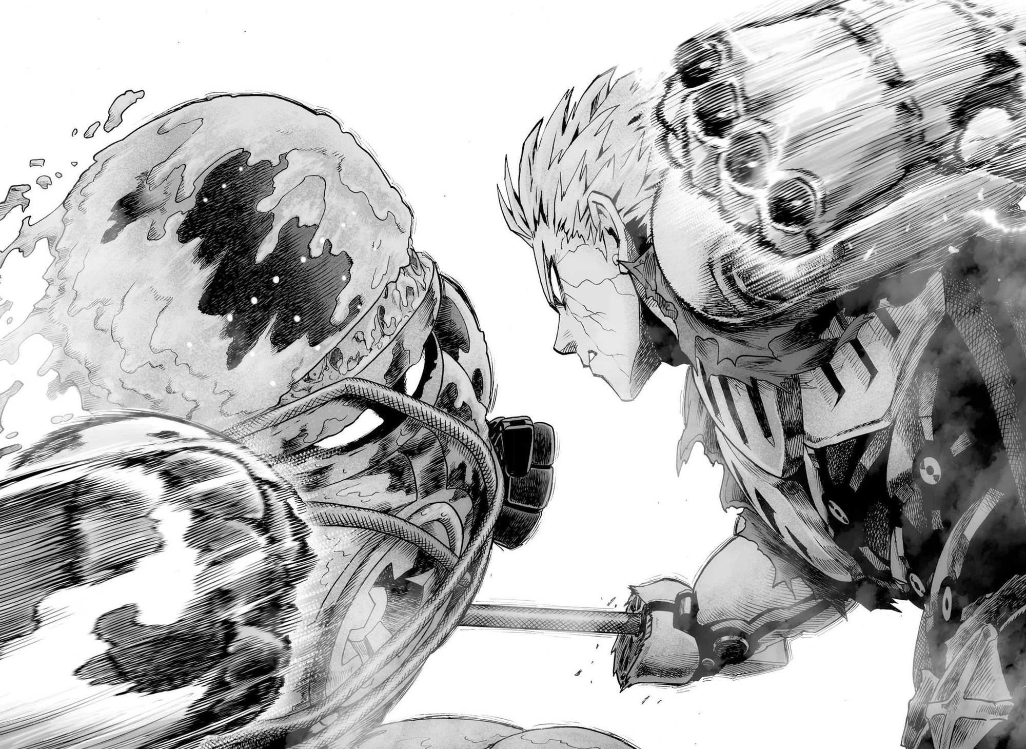 Genos Vs G4 One Punch Man Wiki Fandom