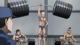 Saitama's overwhelming strength