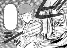 Saitama slaps Zakos