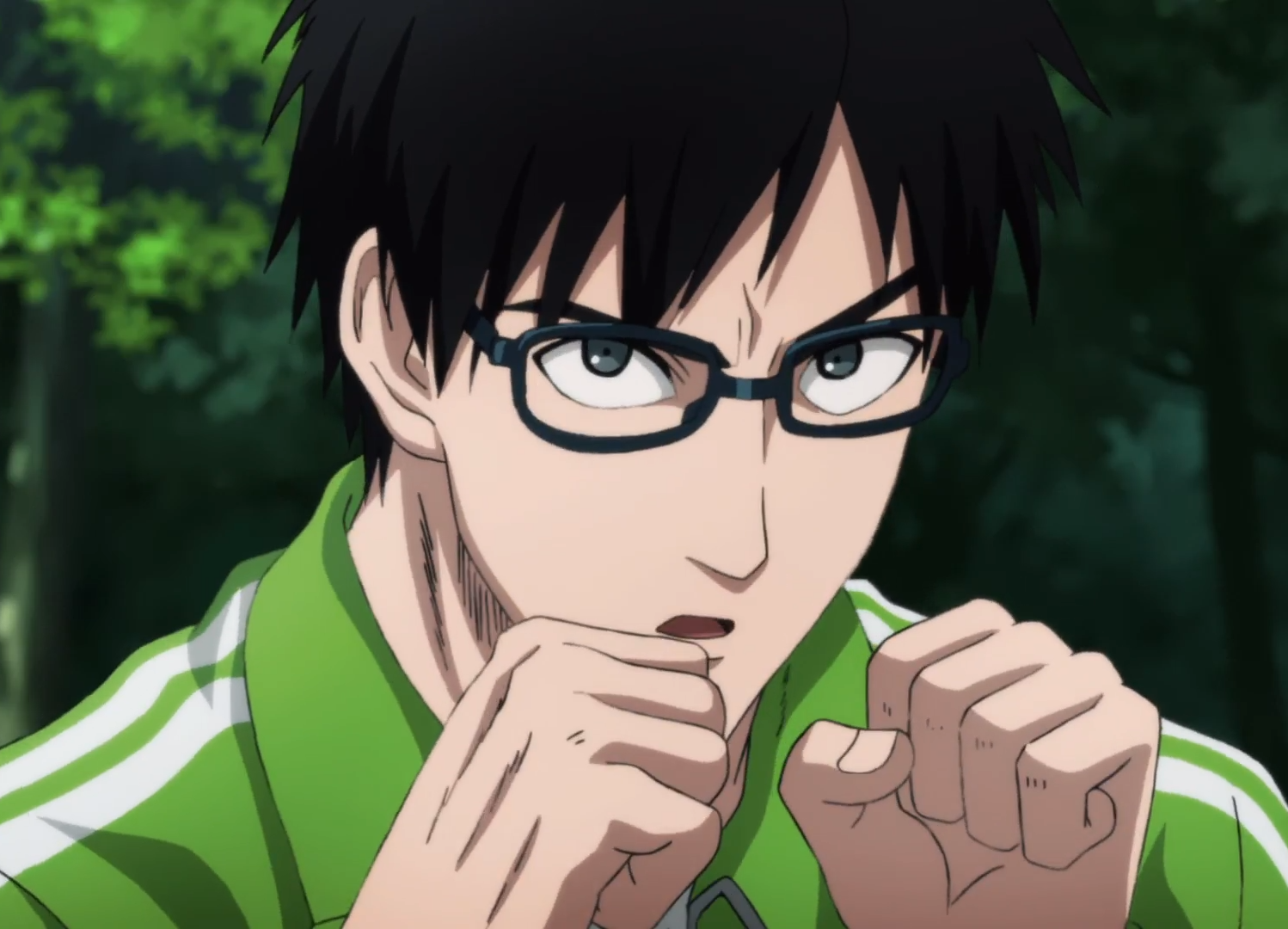 Male Anime Characters With Glasses And Black Hair