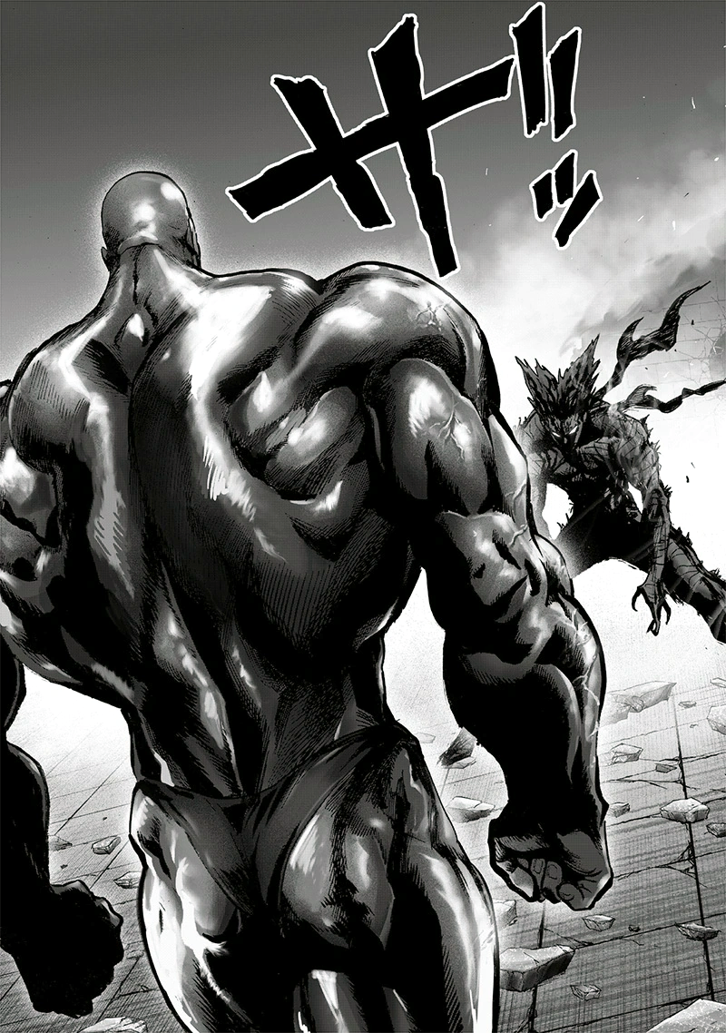 Garou Vs Darkshine One Punchman Manga Pinterest