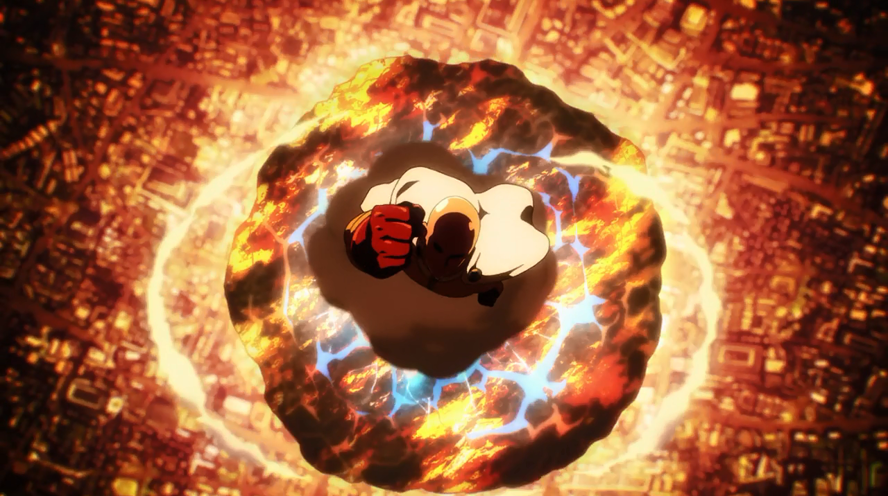 Image result for saitama meteor