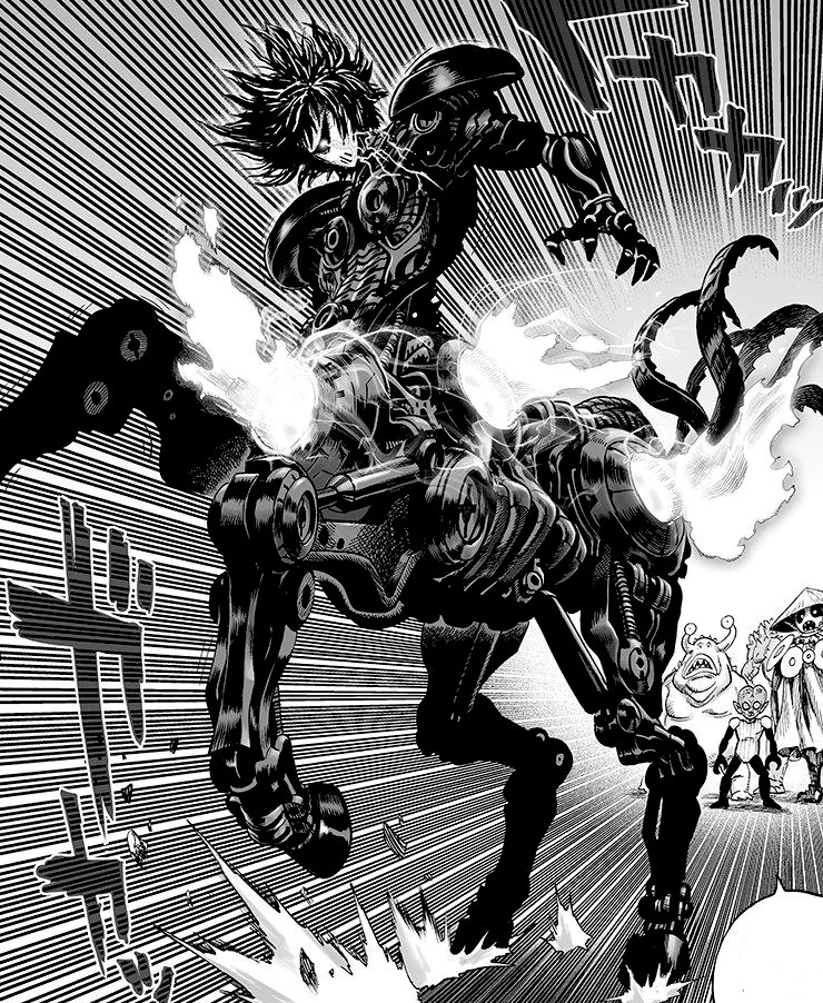 Mecavalier/Habilités et Combats Wikia One PunchMan Fandom