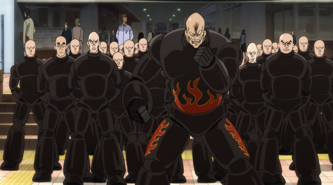 One Punch Man émission De Télévision Saison 1 Chauves-sourires | Wikia One Punch-Man | Fandom