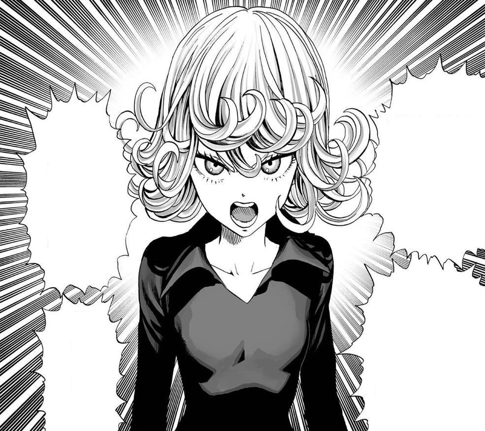 Тацумаки манга. Тацумаки. One Punch man Манга Tatsumaki. Торнадо Ванпанчмен Манга.