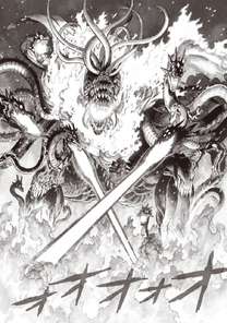 Orochi's pyrokinesis