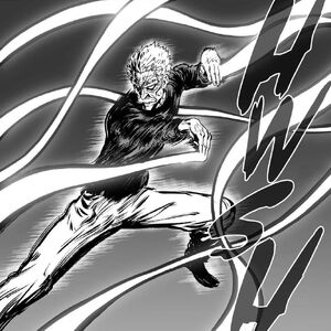 Water Stream Rock Smashing Fist Image Gallery One Punch Man Wiki