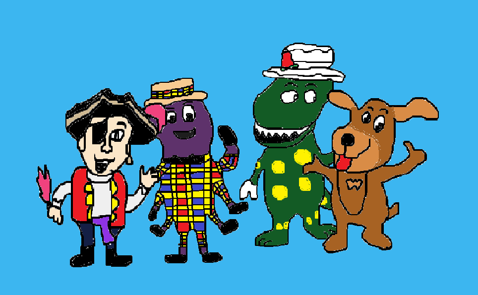 Captain Feathersword Henry The Octopus Dorothy The