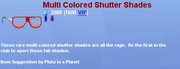 Multicoloredshutter