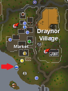 Draynor fishing