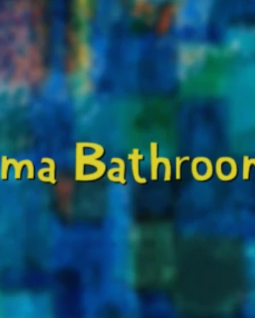 Uma Bathroom Oobi Wiki Fandom