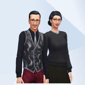 The Goth Family The Sims 4 Ooppdecks Wikia Fandom