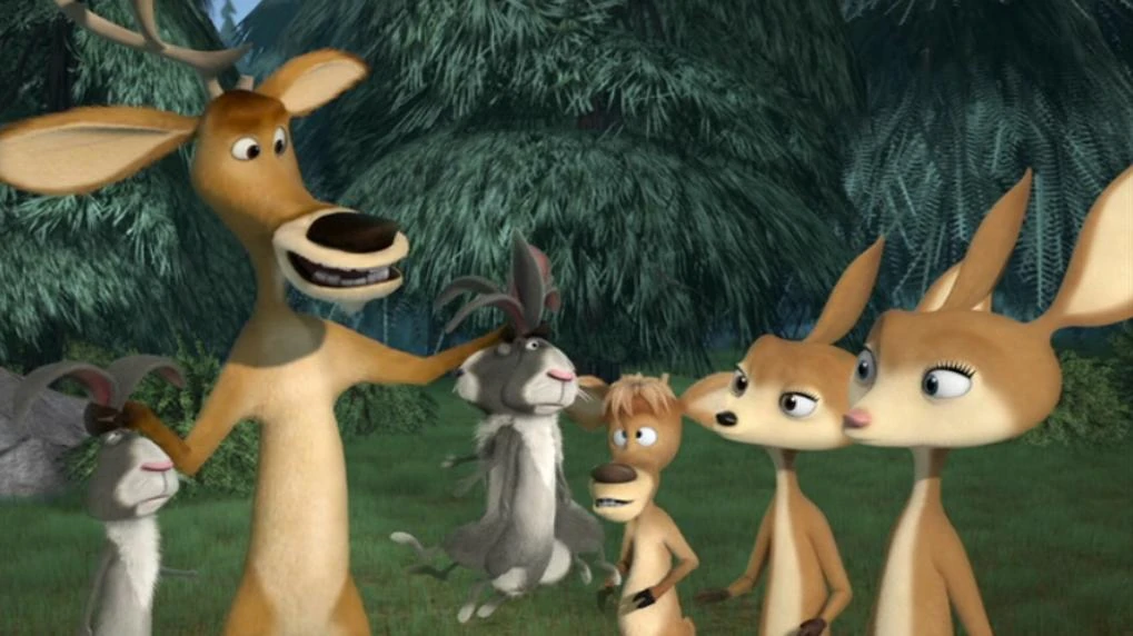 Image Rabbitfight.JPG Open Season Wiki FANDOM powered by Wikia
