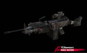 M249 SAW RDS render