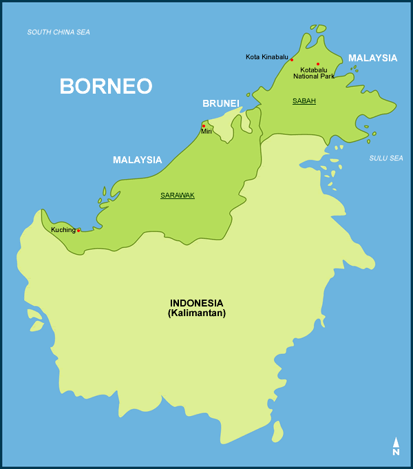 Image Map  malaysia  borneo  states gif Opiliones Wiki 