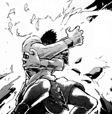 Masrur crushing Zurmudd's arm