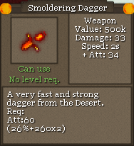 Smoldering Dagger