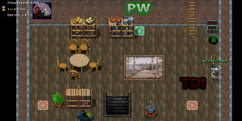 Mini-game area map
